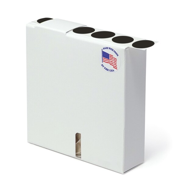 3/4" Color Coding Dots Black - Roll Form
